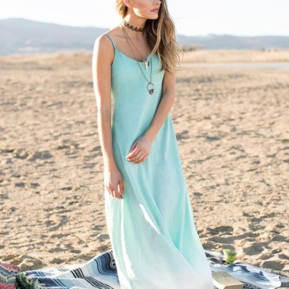 Joyfolie Women's Large Ombre Beach Dress VGUC